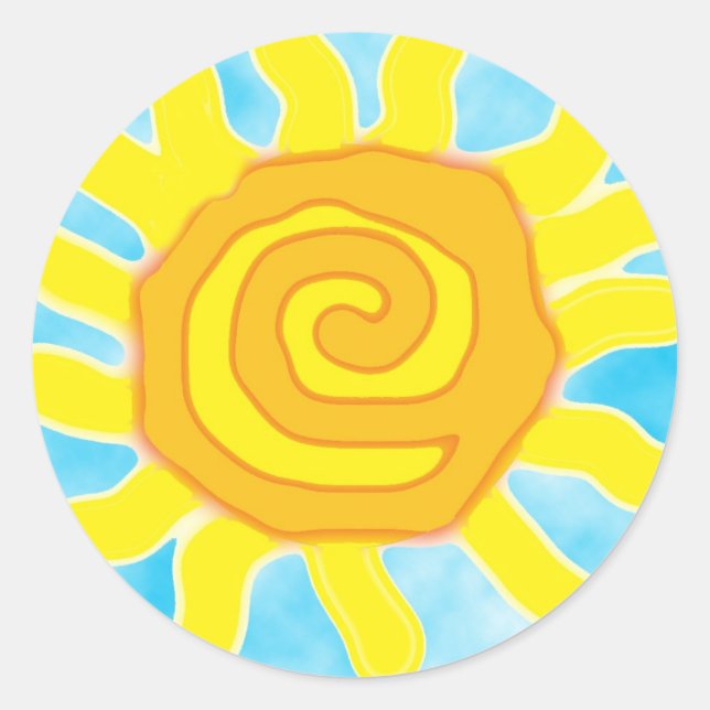 Fun In the Sun Stickers (Front)