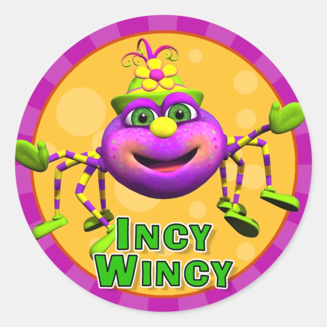 Fun Incy Wincy Stickers (Front)
