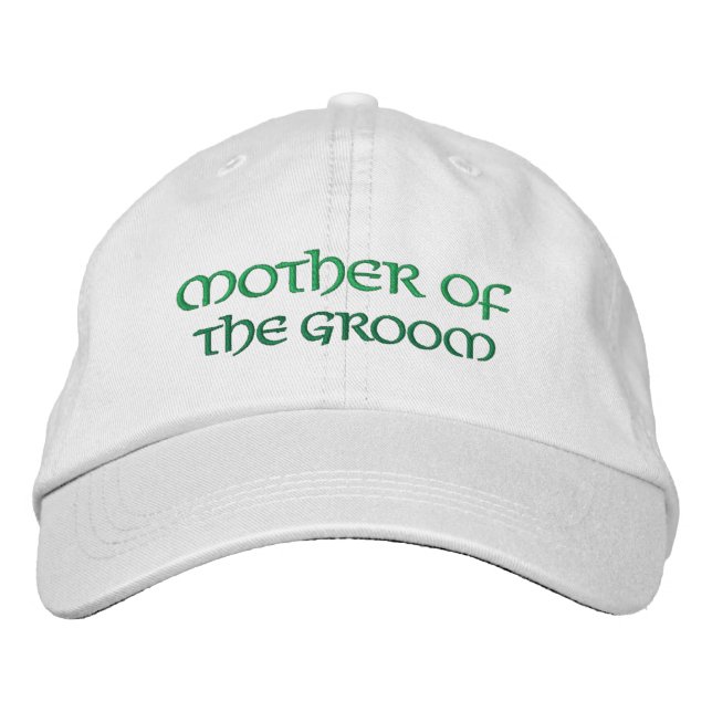 Fun Irish Mother of the Groom Wedding Hat (Front)