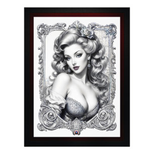 Fun Is My Middle Name AI Concept Art by Xzendor7 Photo Print