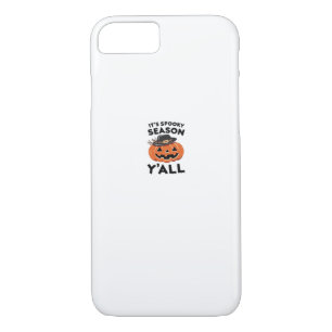 Fun It’s Spooky Season Y’all Pumpkin Design Case-Mate iPhone Case