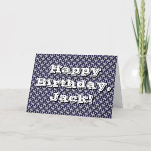 Fun Jacks Birthday Card
