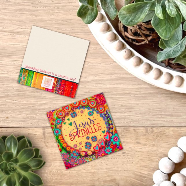Fun Jesus Sprinkies Inspirivity cartes de bonté (Créateur téléchargé)