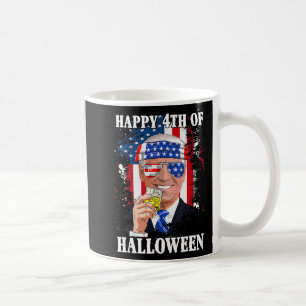 Fun Joe Biden Happy Halloween Confused th Of July Coffee Mug
