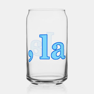 Fun Kamala Harris Comma La Can Glass
