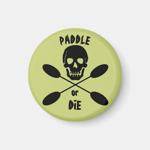 Fun Kayak Pirate Magnet