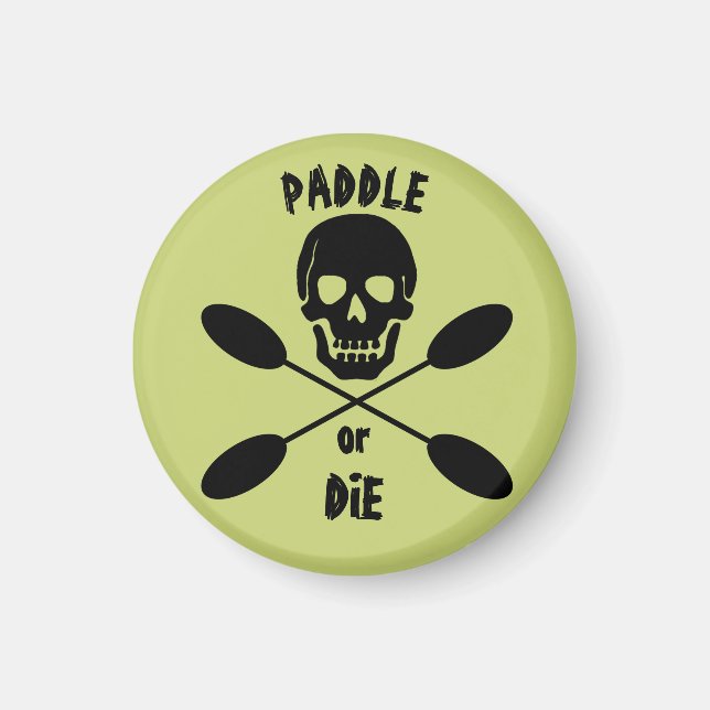 Fun Kayak Pirate Magnet (Front)