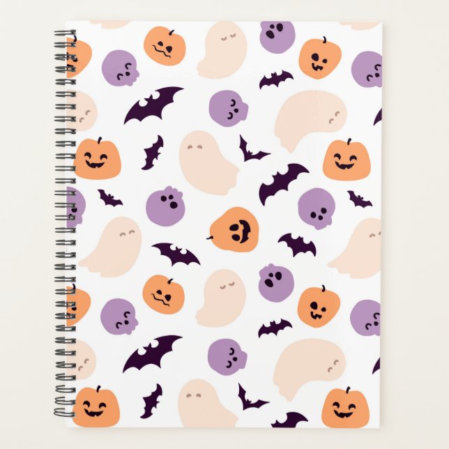 Fun Kids Halloween Pattern Planner (Front)