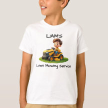 Fun Kids Lawn Mower T-Shirt or Hoodie