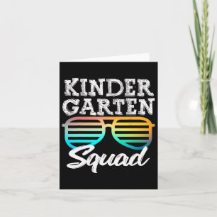 Fun Kindergarten Squad Sungles Fun Kids Byck To Sc Card