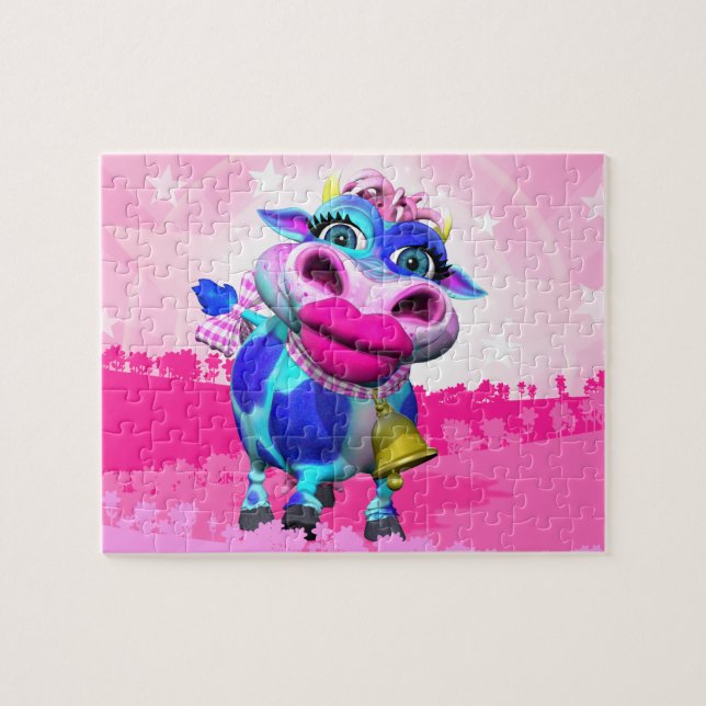 Fun Kissy Moo Puzzle (Horizontal)