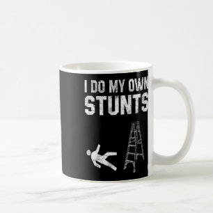 Fun Ladder Fall Gift Broken Bone Hand Get Well Soo Coffee Mug