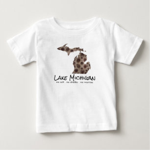 Fun Lake Michigan Great State State petoskey rocks Baby T-Shirt