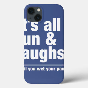 FUN & LAUGHS custom colour iPad case