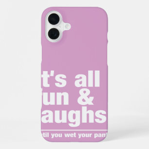 FUN & LAUGHS custom colour iPhone case-mate 16 Plus Case