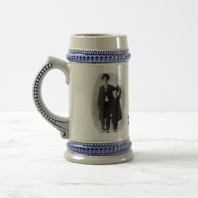 FUN! Legendary Finnish GIANT BARTENDER BEER STEIN (Left)