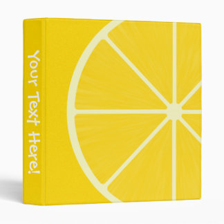 Fun Lemon Binder