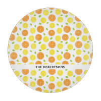 Fun Lemon, Orange, and Grape Fruit Personalized