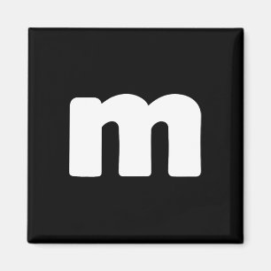 Fun Letter M Groups Halloween Team Groups Costume Magnet