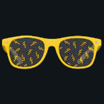 Fun Lightning Bolt Pattern Retro Sunglasses<br><div class="desc">Fun and pop pattern of thunder bolt illustration.</div>