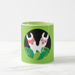 Fun Llama Alpaca Accessories Mug