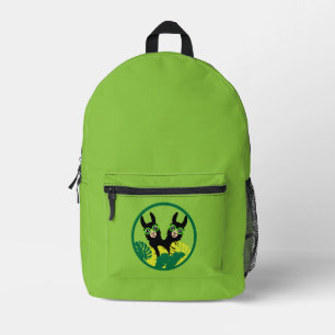 Fun Llama Alpaca Best Friends Printed Backpack