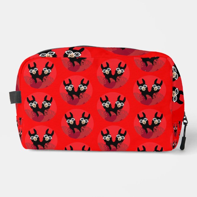 Fun Llama Alpaca Home Dopp Kit (Front)