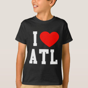 Fun Love Atlanta Georgia Souvenir Vacation Atl Gif T-Shirt