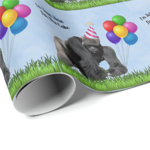 Fun Loving Birthday Gorilla - Wrapping Paper Roll