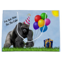 Fun Loving Gorilla Birthday Large Gift