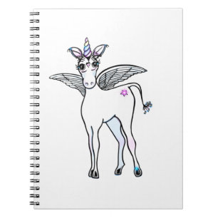 Fun magical Unicorn drawing Notebook