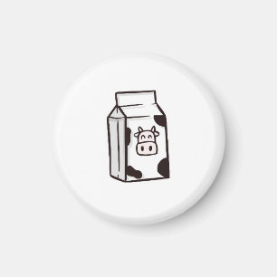 Fun magnet, cow carton, milk carton magnet