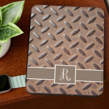 Fun Masculine Manhole Cover , Decorative Monogram