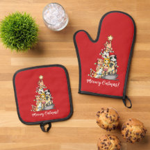 Fun Meowy Catmas Cats Christmas Tree Custom