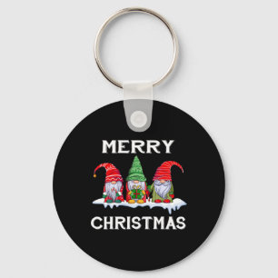 Fun Merry Christmas Family Matching Xmas New Year Keychain