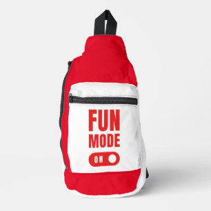fun mode on sling bag