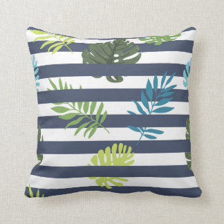 Fun & Modern Floral Graphic Throw Pillow