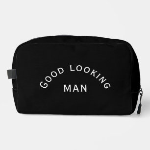 Fun modern Good Looking Man Dopp Kit