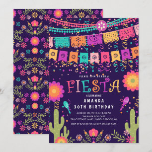 Fun moderne Invitation à la fête d'anniversaire