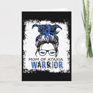 Fun Mom Of Ataxia Warrior Card