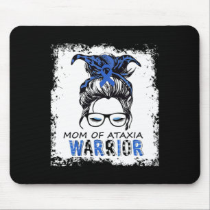 Fun Mom Of Ataxia Warrior Mouse Pad