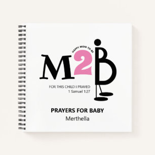 Fun MOM TO BE Prayers For Baby Journal