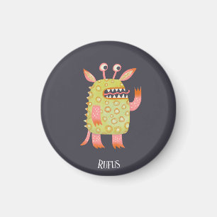 Fun Monsters Personalized Magnet