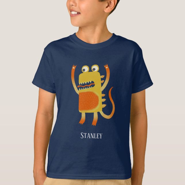 Fun Monsters Personalized T-Shirt (Front)
