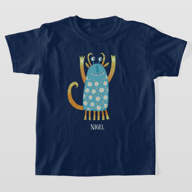 Fun Monsters Personalized T-Shirt (Laydown)