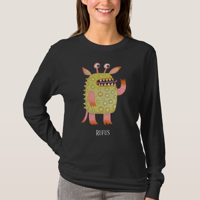 Fun Monsters Personalized T-Shirt (Front)