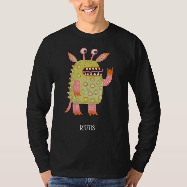 Fun Monsters Personalized T-Shirt (Front)
