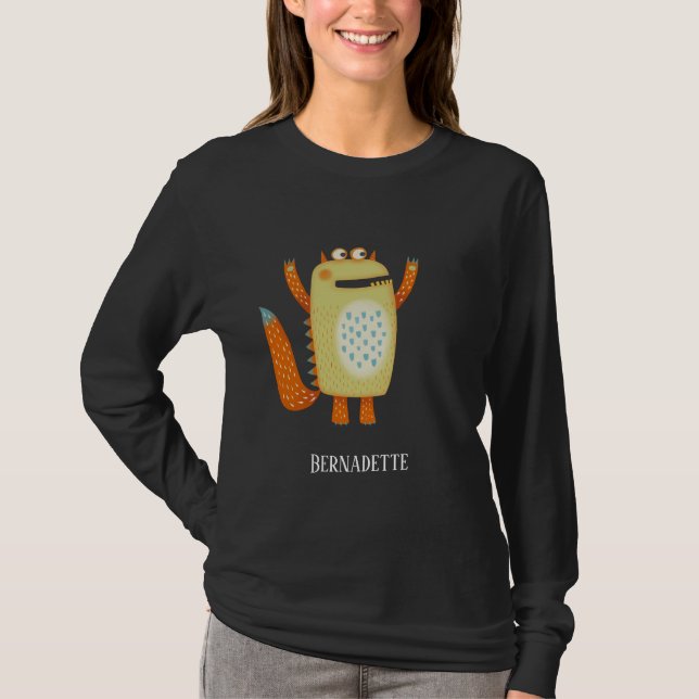 Fun Monsters Personalized T-Shirt (Front)