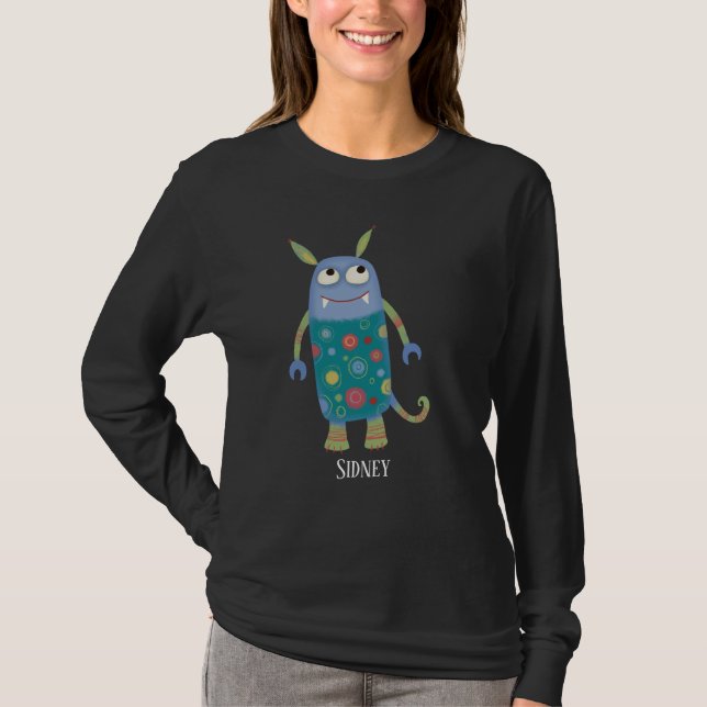 Fun Monsters Personalized T-Shirt (Front)