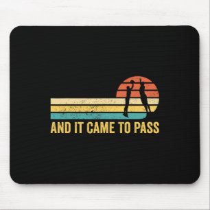 Fun Mormon Missionary Lds Bysketbyll And It Came T Mouse Pad